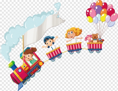 Miễn phí download Hình ảnh trẻ em đi tàu hỏa. Định dạng file PNG. Chủ đề: trẻ em, trẻ mầm non, 