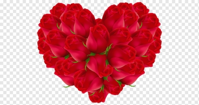 Miễn phí download Trái tim xếp từ bông hoa hồng đỏ. Định dạng file PNG. Chủ đề: hoa hồng, bông hoa hồng, hoa hồng trang trí, trái tim, 