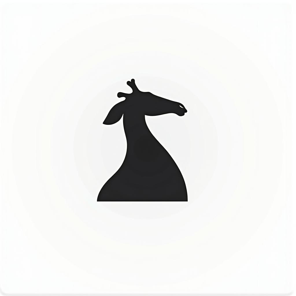 Vector silhouette hươu cao cổ tối giản màu đen, lý tưởng cho logo, biểu tượng và họa tiết.
