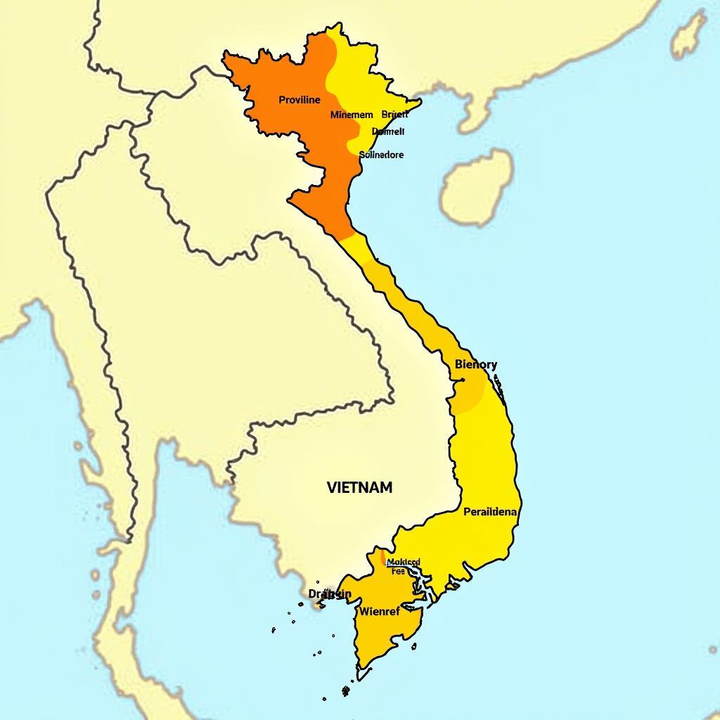 File bản đồ Việt Nam vector các tỉnh thành phố, file thiết kế đồ họa tải về miễn phí
