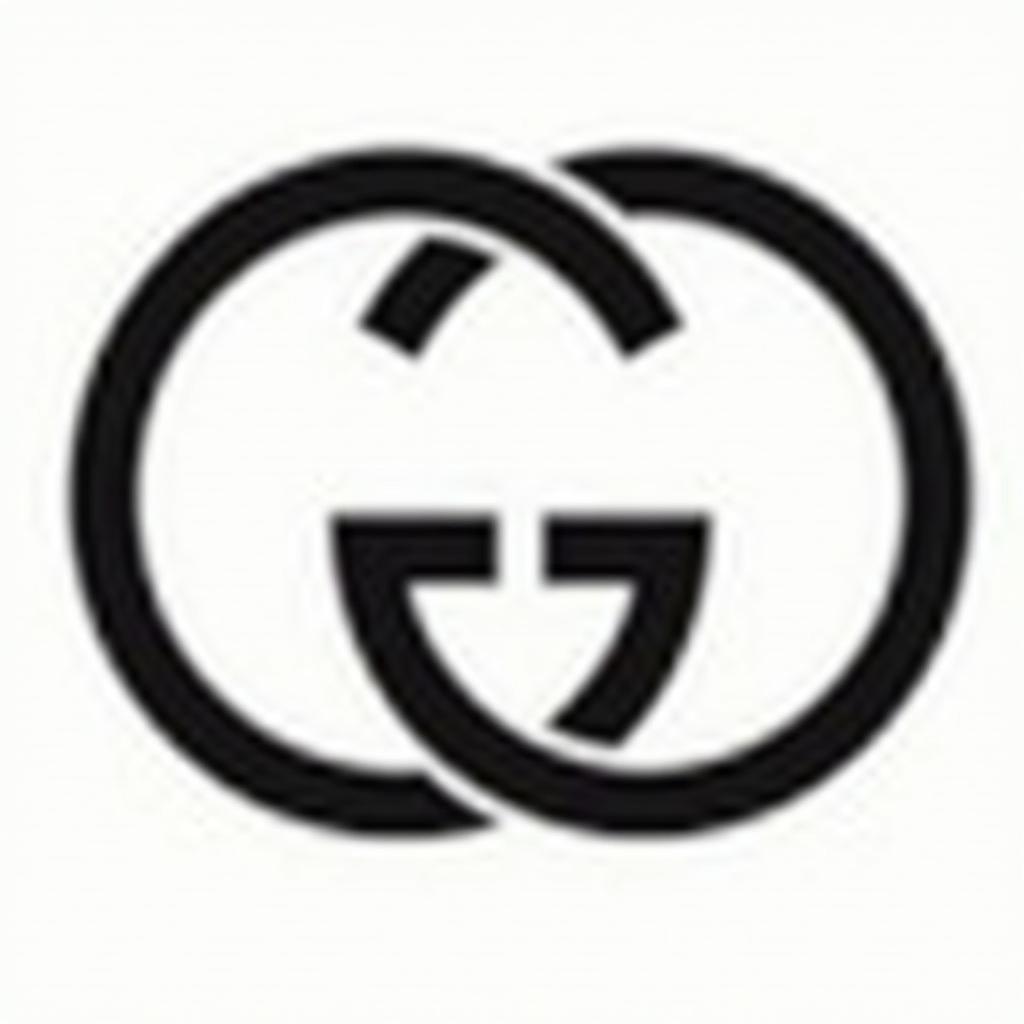 Tải file PNG logo chữ Gucci màu đen nền trong suốt độ phân giải cao