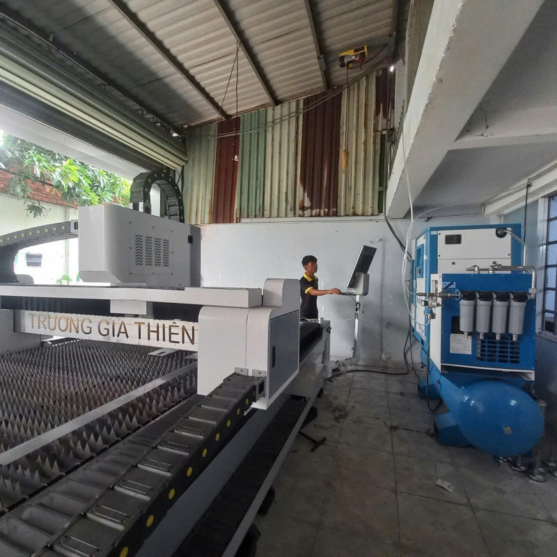 Giá trị cốt lõi thể hiện qua chất lượng chữ nổi inox
