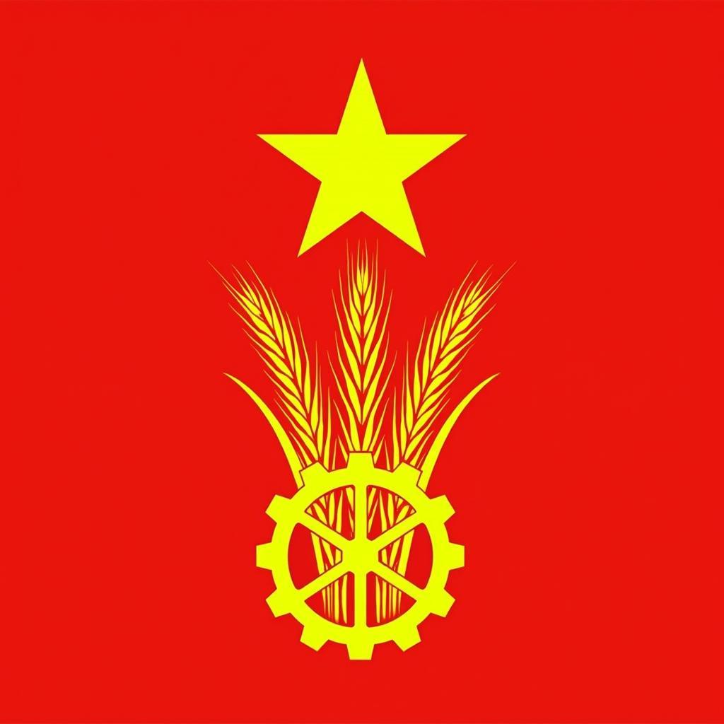 Logo Mặt trận Tổ quốc Việt Nam vector mẫu chuẩn sắc nét, chất lượng cao