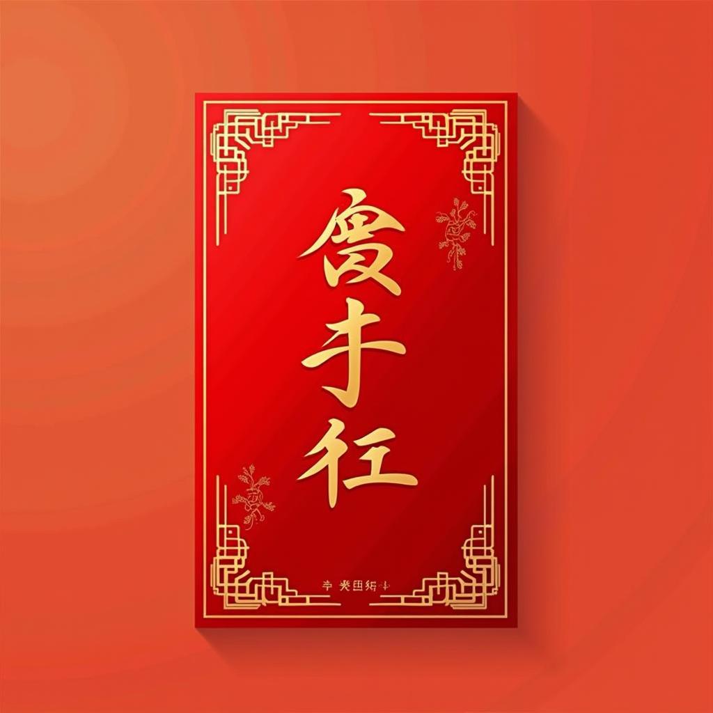 Vector Bao Lì Xì Tết Nguyên Đán May Mắn