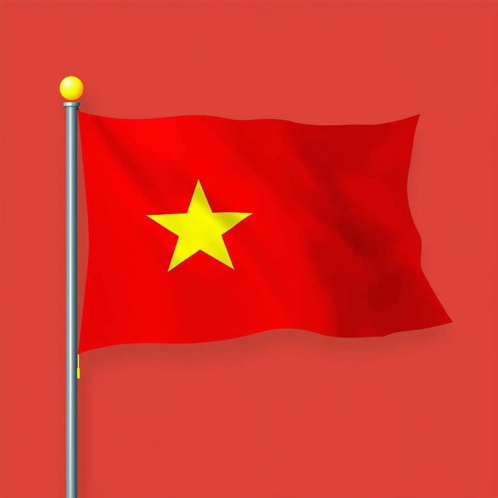 Co Viet Nam vector bay phap phoi dep mat, the hien tinh than dan toc